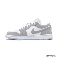 AJ 1 Low White Wolf Grey Shoes Sneakers – nk0002757