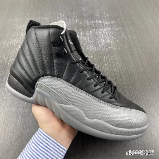 AJ 12 Black/Wolf Grey Shoes Sneakers