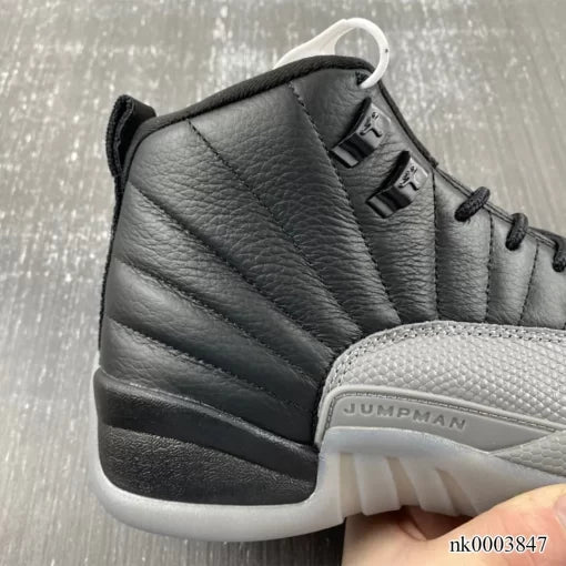 AJ 12 Black/Wolf Grey Shoes Sneakers