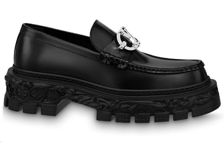 LV Baroque Loafers 'Black' 1AB8UJ #