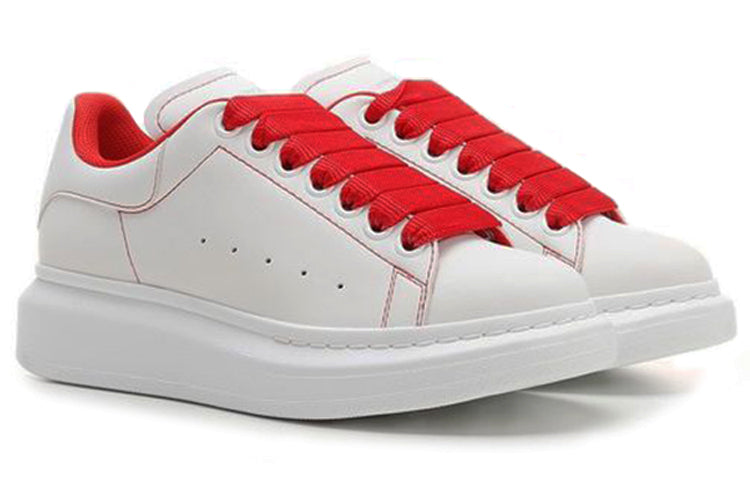 (WMNS) AMC Larry Sneakers 'White Red' 676698W4RJ19676 #