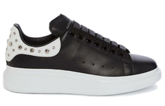 AMC Oversized Studded Leather Sneakers 'Black' 485246WHGP51070 #