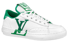 LV Charlie Sneakers 'White Green' 1AANJ7 #