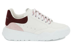 (WMNS) AMC Court Trainer 'White Pink Burgundy' 633915WHZ9B9634 #