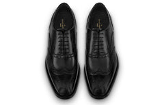 LV Graduate Lace Up Shoes 'Black' 1A8XGE #