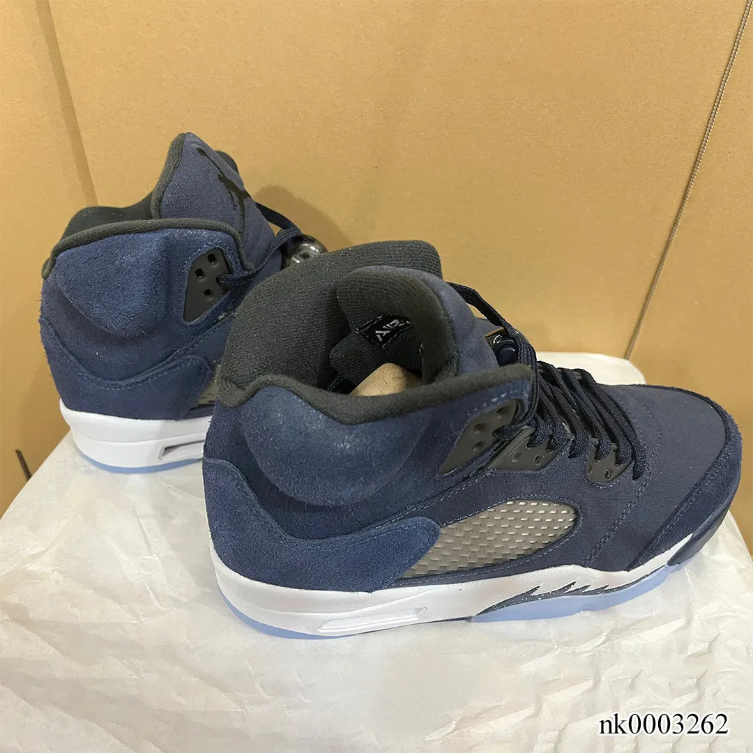 Nike Air Jordan 5 Midnight Navy Shoes Sneakers