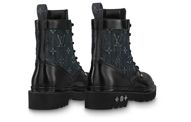 LV Fat Ranger Boots 'Black with Monogram' 1AANTF #