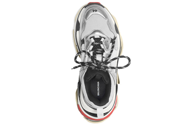 Balenciaga Triple S Sneaker 'Red Silver White' 2019 536737W09O31081 #