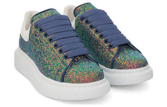 (WMNS) AMC Oversized Sneaker Glitter 'Petrol Blue' 558944W4MC23138 #