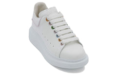 (WMNS) AMC Oversized Sneakers 'White Metalic Eyelets' 685671WIB9W9035 #