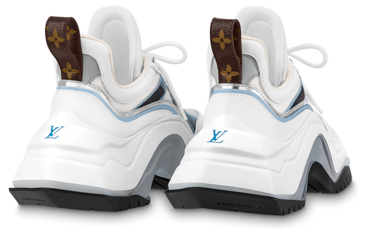 LV Archlight 2.0 Platform Sneakers 'White Blue Grey' 1ABI4O A #