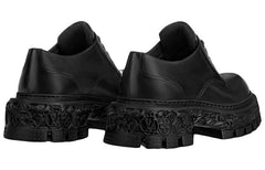 LV LV Platform Lace Up Loafers 'Black' 1AAHAT #