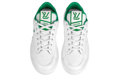 LV Charlie Sneakers 'White Green' 1AANJ7 #