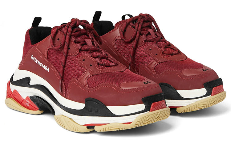 Balenciaga Triple S Sneaker 'Burgundy' 536737W09OM5504 #