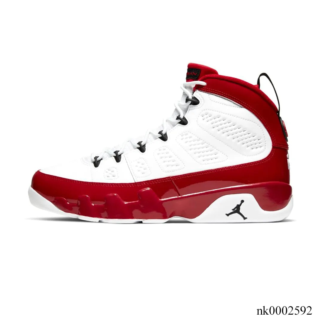 Air Jordan 9 Retro White Gym Red