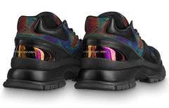 LV 2054 Trail Sneakers 'Black Iridescent' 1A7QQZ #