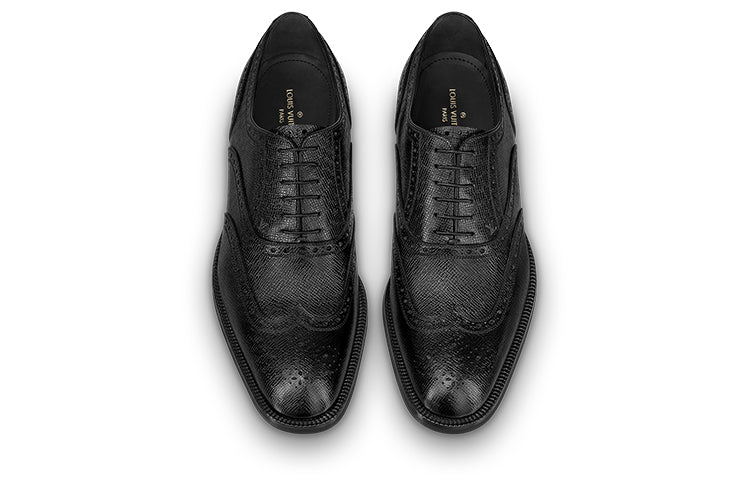 LV Graduate Richelieu Shoes 'Black' 1A8IZI #