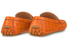 LV Hockenheim Moccasin Shoes 'Orange' 1A4U0Q #