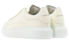 (WMNS) AMC Glossy Low-Top Sneakers 'Cream White' 718130WIA347904 #