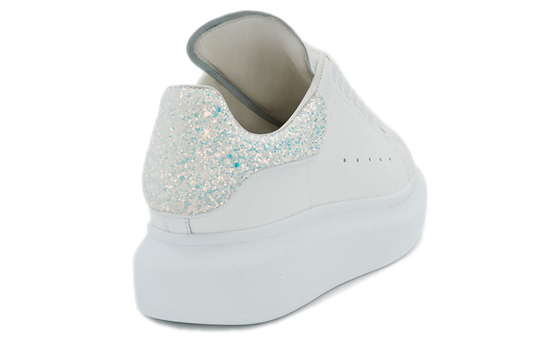 (WMNS) AMC Oversized Sneaker 'White Silver Glitter' 558945WIB9T9550 #