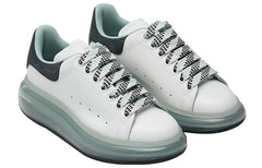 (WMNS) AMC Transparent Sole Oversized Sneakers 'White Green' 666893WHXMA9995 #