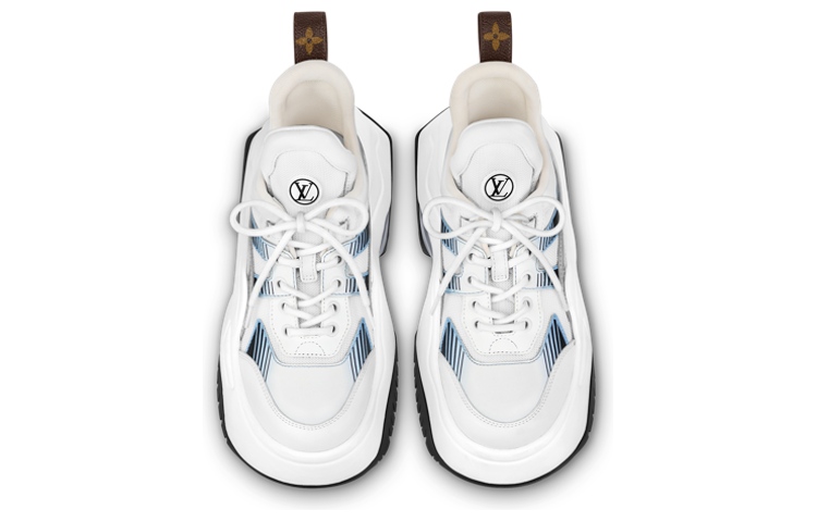 LV Archlight 2.0 Platform Sneakers 'White Blue Grey' 1ABI4O A #