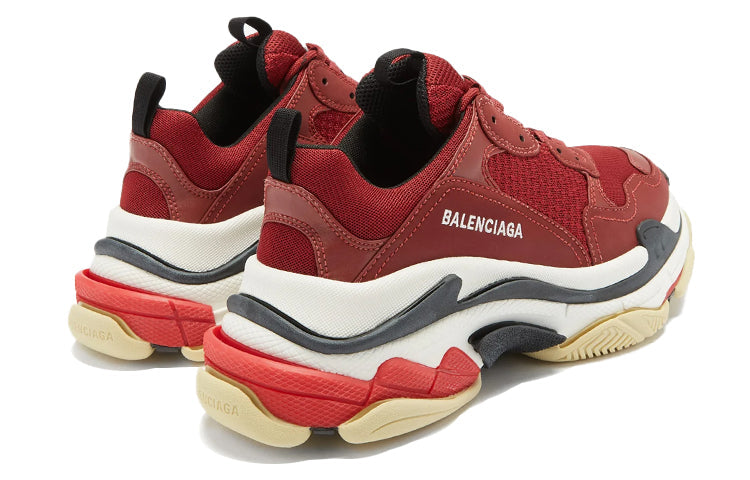 Balenciaga Triple S Sneaker 'Burgundy' 536737W09OM5504 #