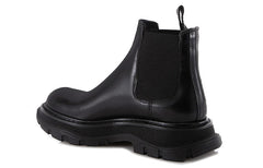 (WMNS) AMC Leather Chelsea boots 'Black' 641837WHZ841000 #