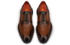 LV Derby Goncourt Shoes 'Cognac' 1A5Y5B #