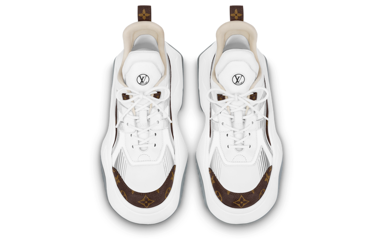 LV Archlight 2.0 Platform Sneakers 'White Brown Monogram' 1ABIHL #