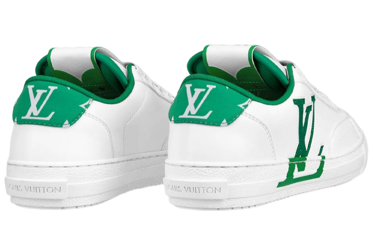 LV Charlie Sneakers 'White Green' 1AANJ7 #