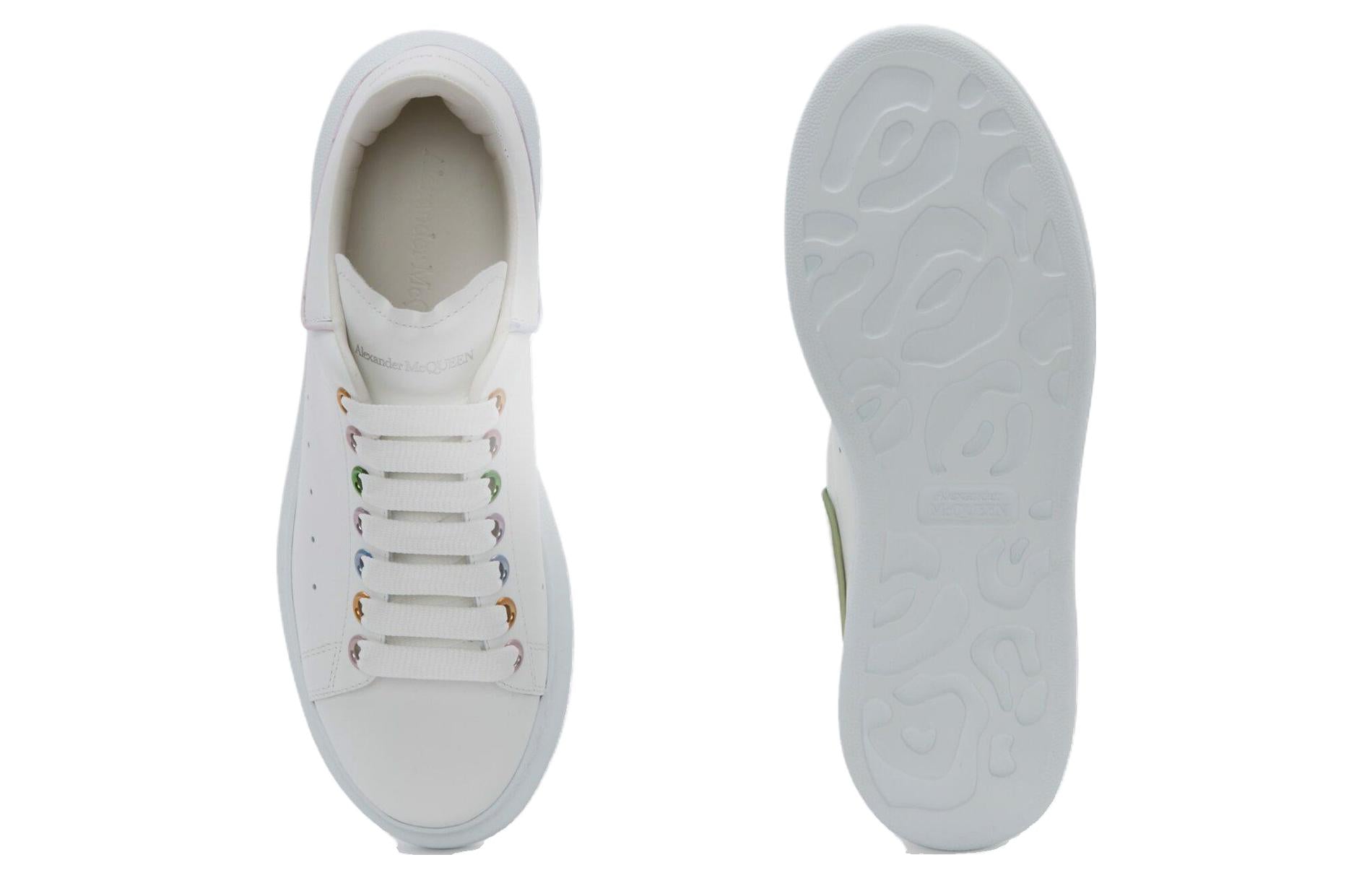 (WMNS) AMC Oversized Sneakers 'White Metalic Eyelets' 685671WIB9W9035 #