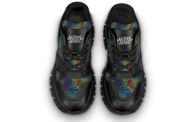 LV 2054 Trail Sneakers 'Black Iridescent' 1A7QQZ #