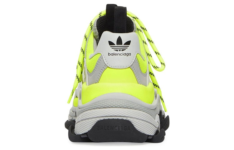 Balenciaga Triple S x adidas 'Fluo Yellow' 712821W2ZB57512 #