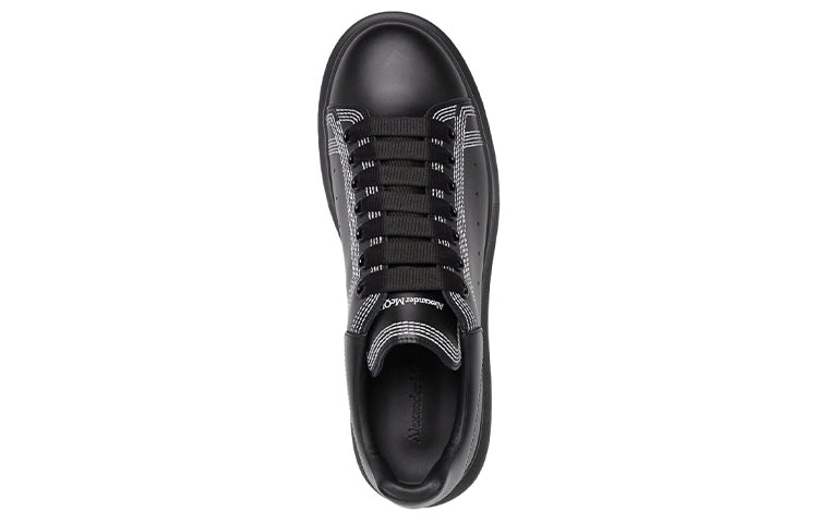 AMC Oversized Sneaker 'Embroidered Black Silver' 662639WIA4V1081 #