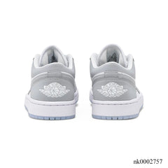 AJ 1 Low White Wolf Grey Shoes Sneakers – nk0002757