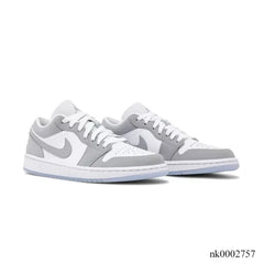 AJ 1 Low White Wolf Grey Shoes Sneakers – nk0002757