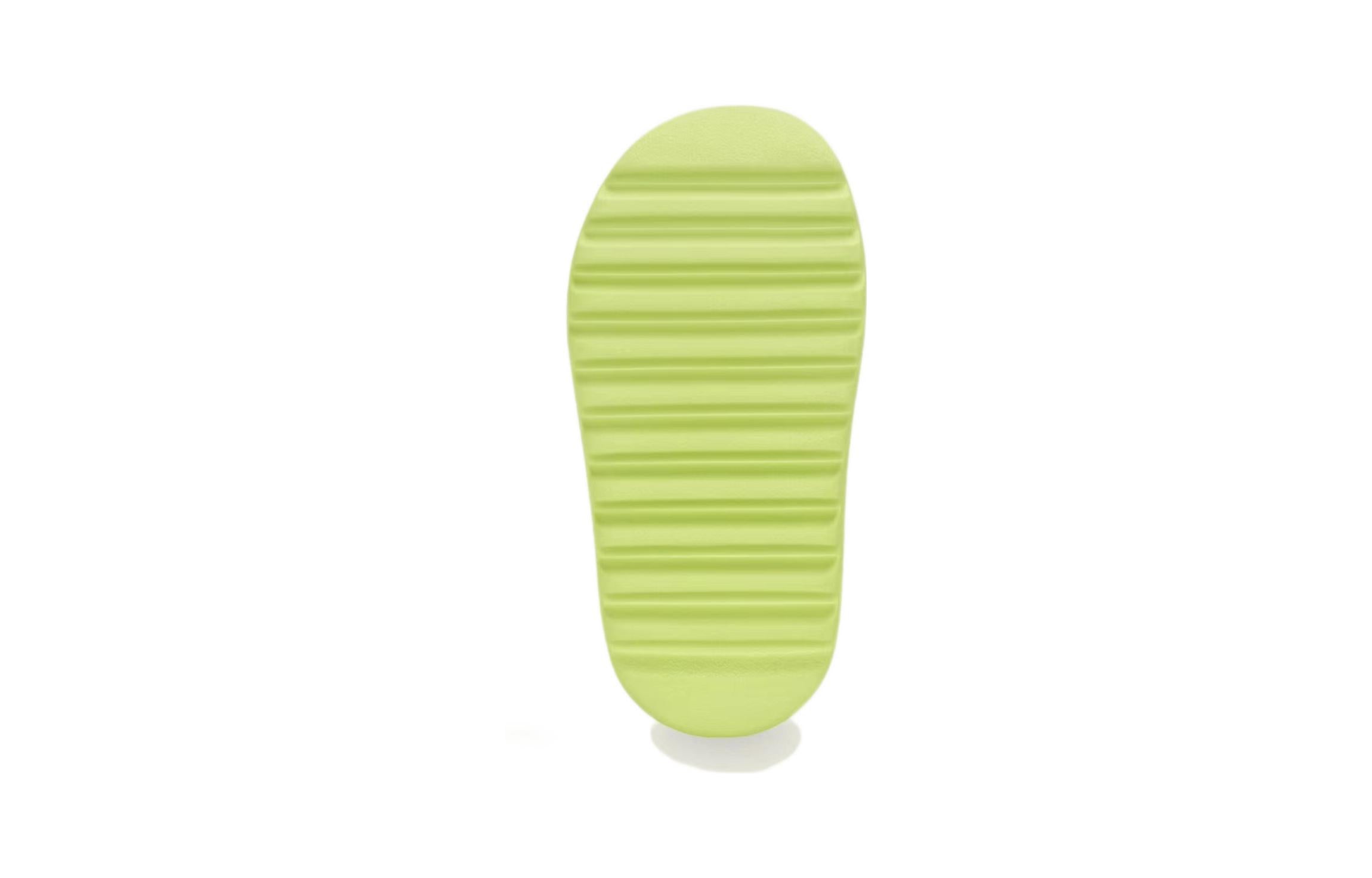 (GS) adidas Yeezy Slide 'Glow Green' 2022 HQ4116 #JFS