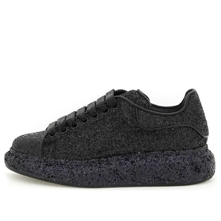 (WMNS) AMC Larry Oversize Glittered Sneakers 'Black' 708072W4JF81000 #