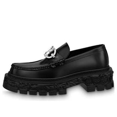 LV Baroque Loafers 'Black' 1AB8UJ #