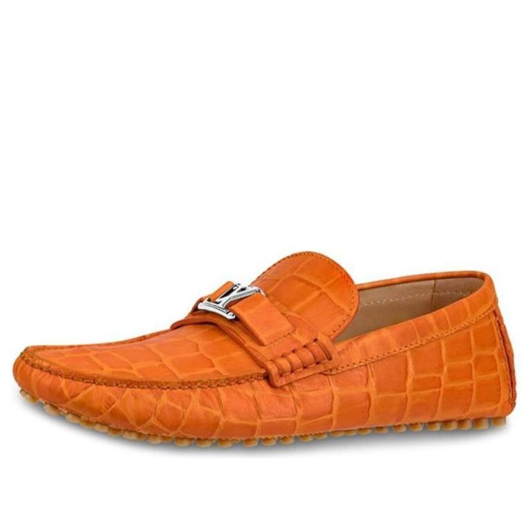 LV Hockenheim Moccasin Shoes 'Orange' 1A4U0Q #