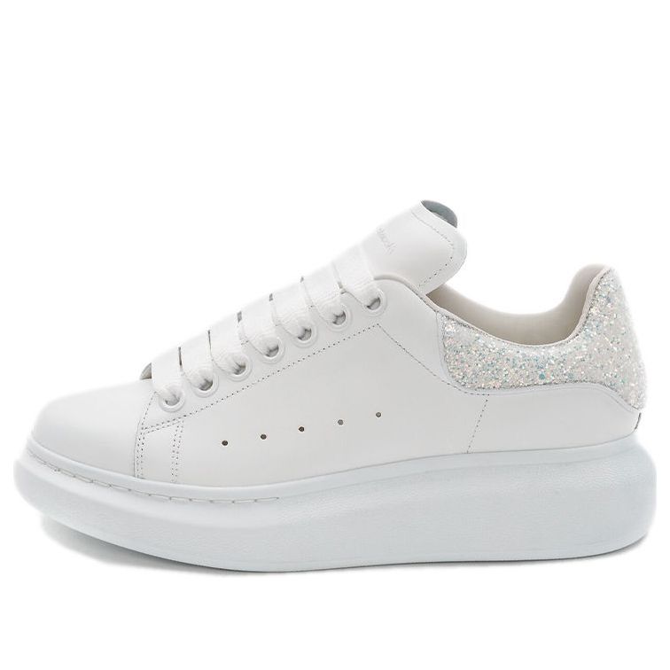 (WMNS) AMC Oversized Sneaker 'White Silver Glitter' 558945WIB9T9550 #