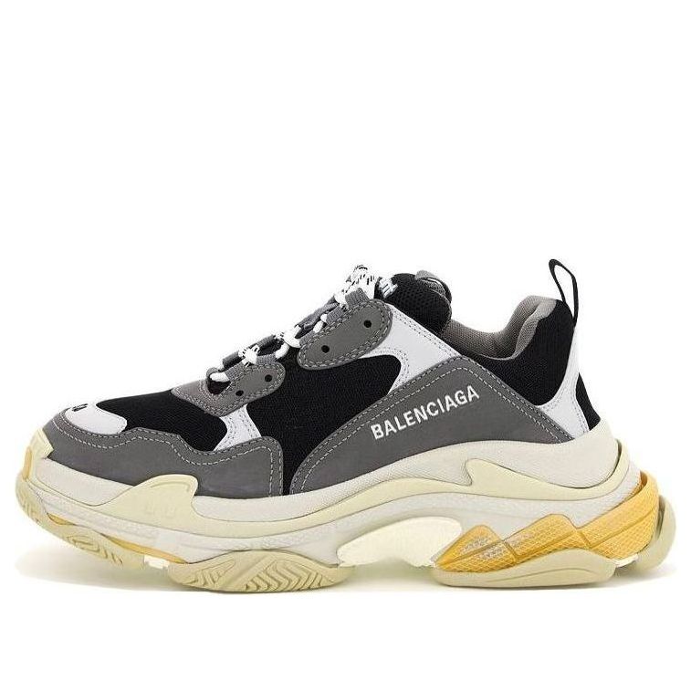 Balenciaga Triple S Sneaker 'Grey Yellow' 536737W09OM1258 #