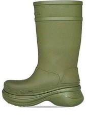 Crocs x Balenciaga Boots 'Army Green' 677384W1S8E3195 #.