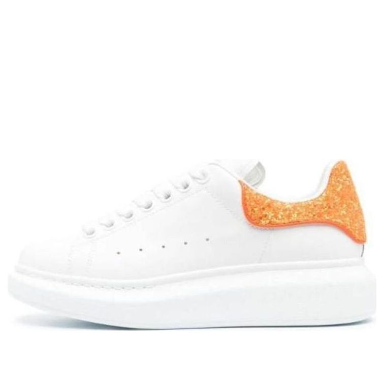 (WMNS) AMC Oversized Sneaker 'White Orange Glitter' 718239WIDJD8825 #