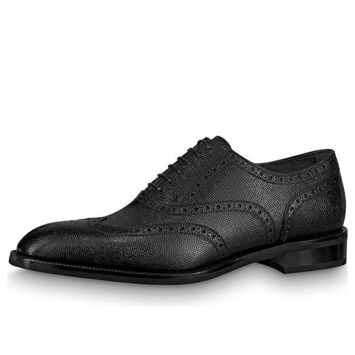 LV Graduate Richelieu Shoes 'Black' 1A8IZI #