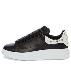 AMC Oversized Studded Leather Sneakers 'Black' 485246WHGP51070 #