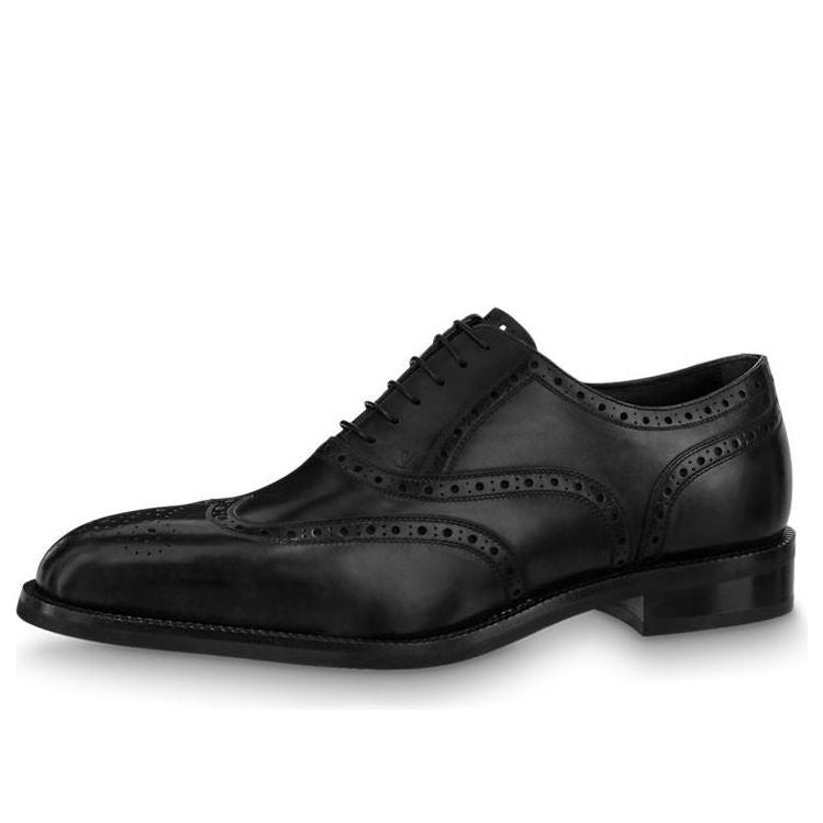 LV Graduate Lace Up Shoes 'Black' 1A8XGE #