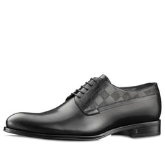 LV Haussmann Derby Shoes 'Black' 1A2BHI #