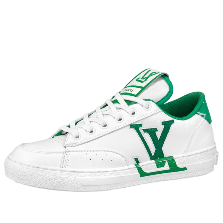 LV Charlie Sneakers 'White Green' 1AANJ7 #